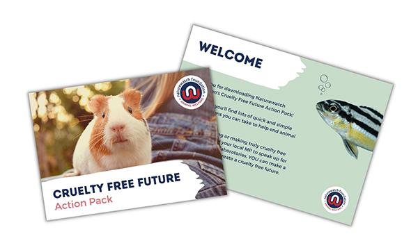Want to help animals in laboratories? Get our new cruelty free action pack! 1 Pages from cruelty free action pack