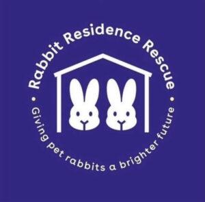Meet the recipients of our first ever Pet Rescue Grant! 3 The Rabbit Residence Rescue logo, two rabbit faces under a shelter.