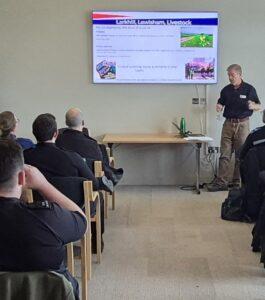 Jim Clark wildlife crime training session with police 3 November 2025