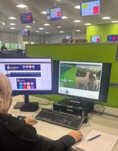 Screen shot of Naturewatch Foundation Police Force Control Room training annimation e1764074609817